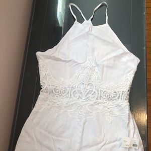White (NEVER WORN) Romper